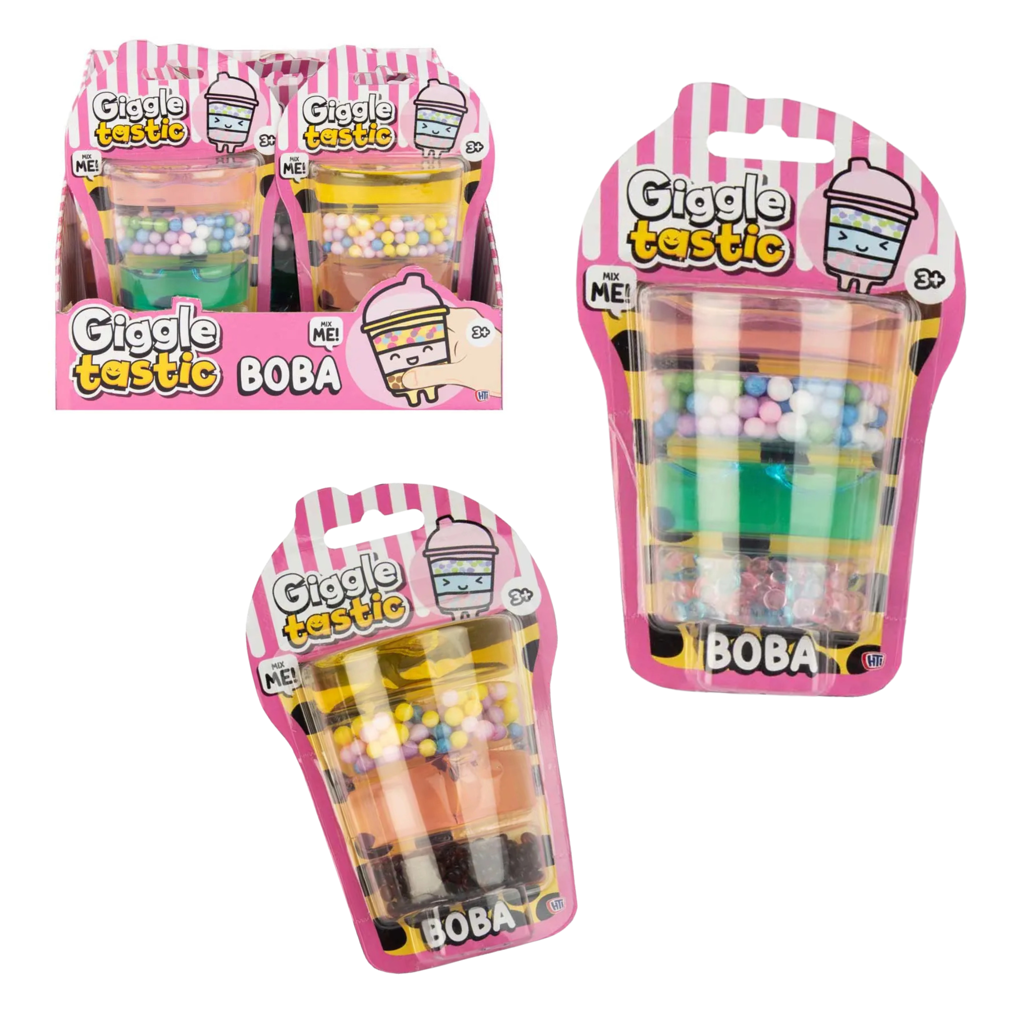 Boba Bubble Tea Slime - Bubble Tea Slime Set
