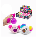 Axolotl Plush Squish Ball - Cute Sensory Plush Fidget Toy
