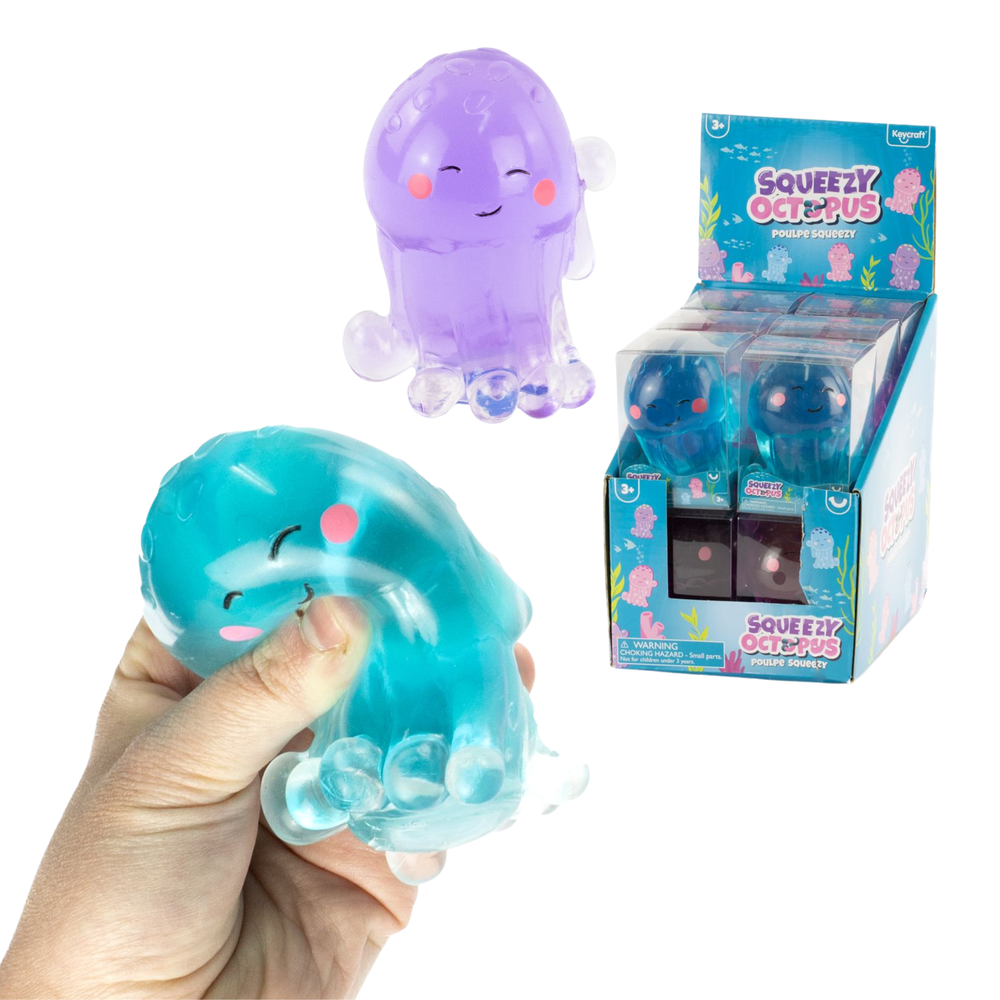 Squishy Gel Octopus – Sensory Squeeze Toy
