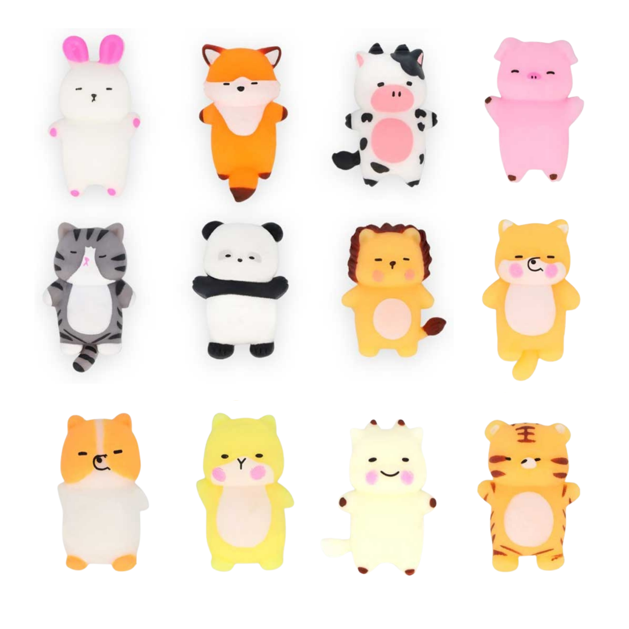 Mini Animal Squishy - Cute Pocket Sensory Toy