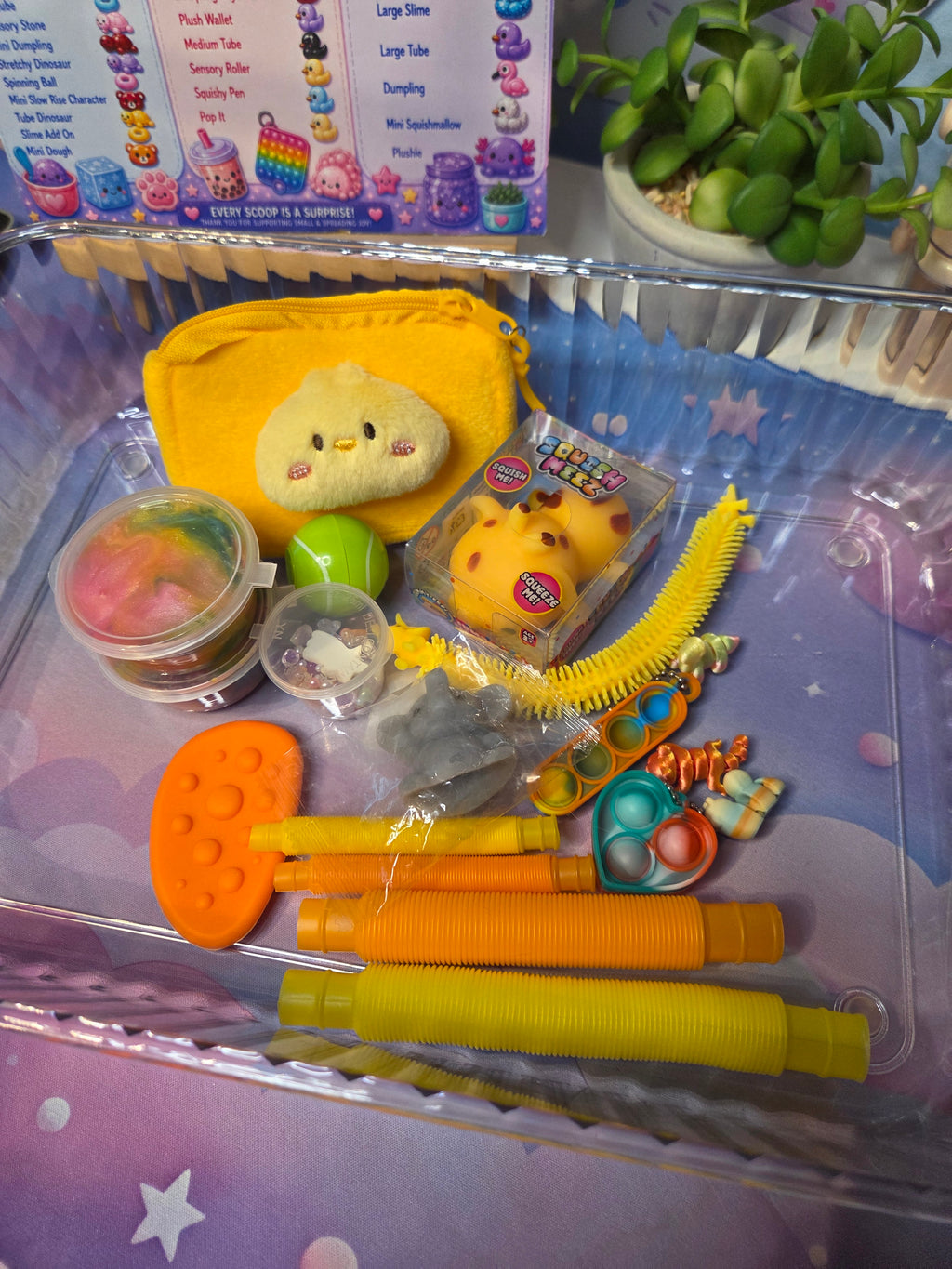 Sensory Lucky Mini Scoop - Slime & Fidget Mystery Scoop