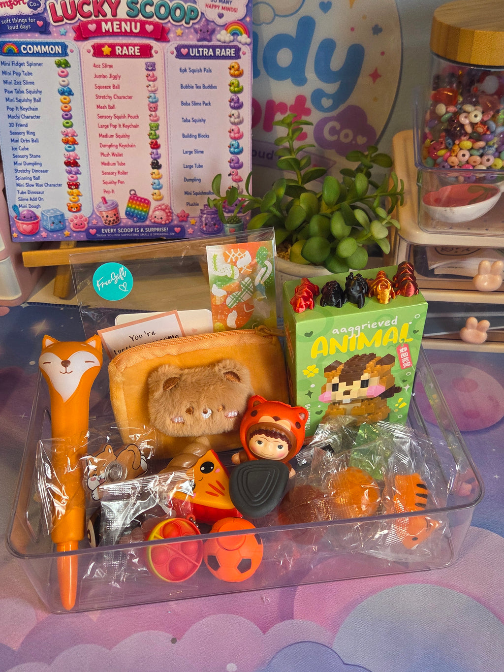Sensory Lucky Mini Scoop - Slime & Fidget Mystery Scoop