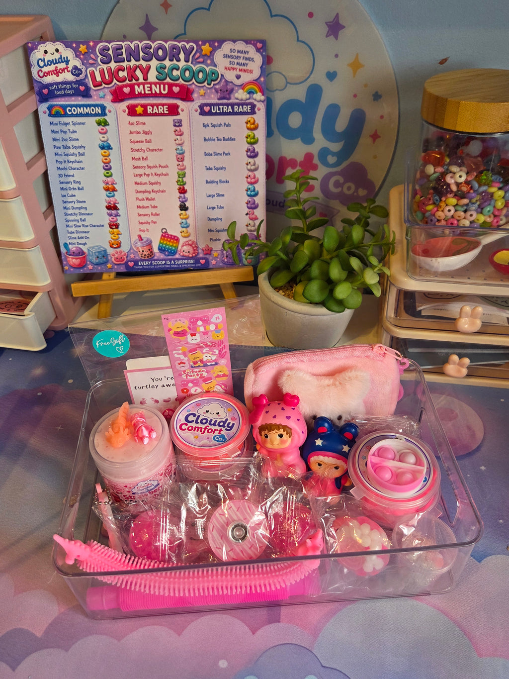 Sensory Lucky Mini Scoop - Slime & Fidget Mystery Scoop