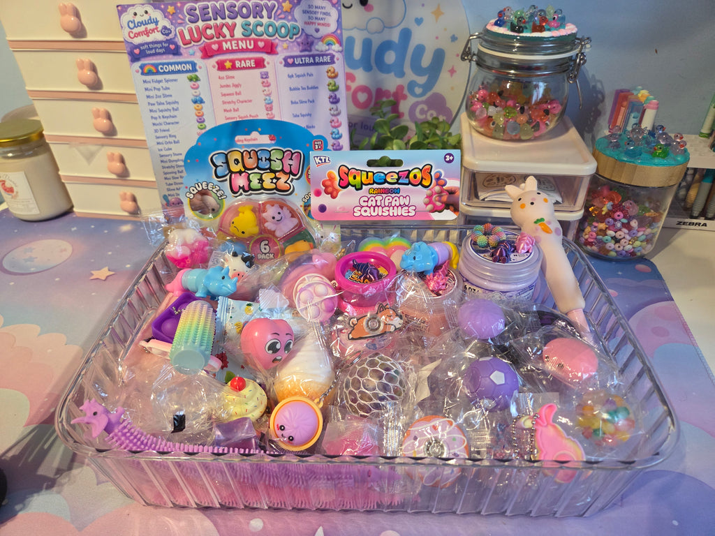Sensory Lucky Mega Scoop - Slime & Fidget Mystery Scoop