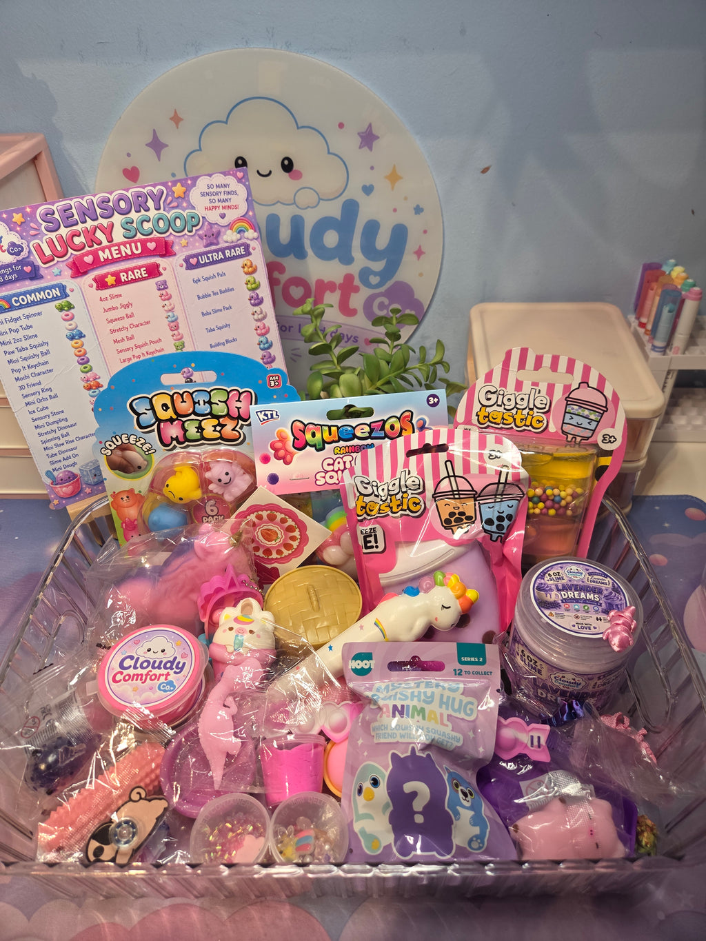 Sensory Lucky Mega Scoop - Slime & Fidget Mystery Scoop