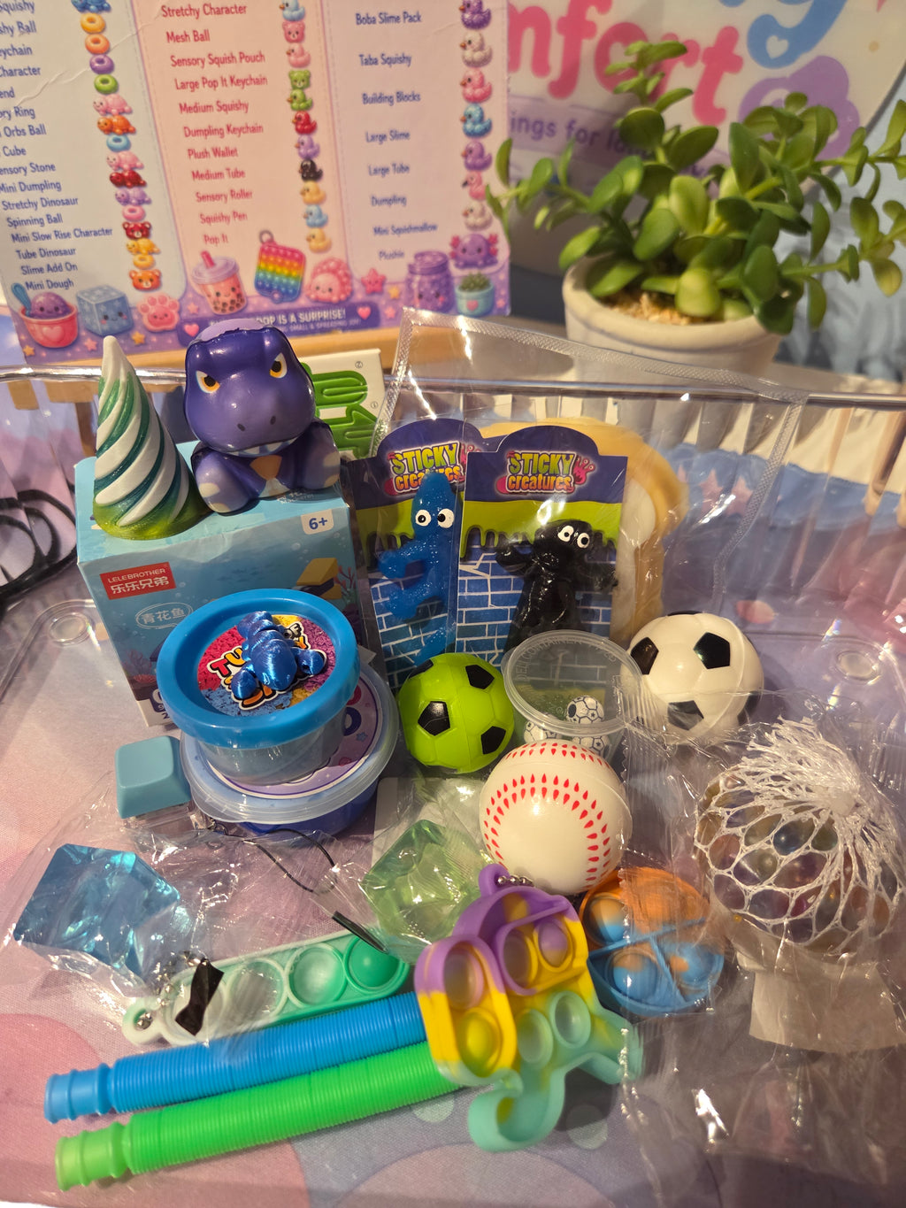 Sensory Lucky Mini Scoop - Slime & Fidget Mystery Scoop