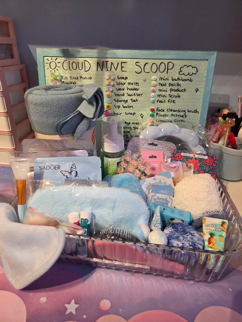 Cloud Nine Self-Care Scoop - Mystery Pamper Box