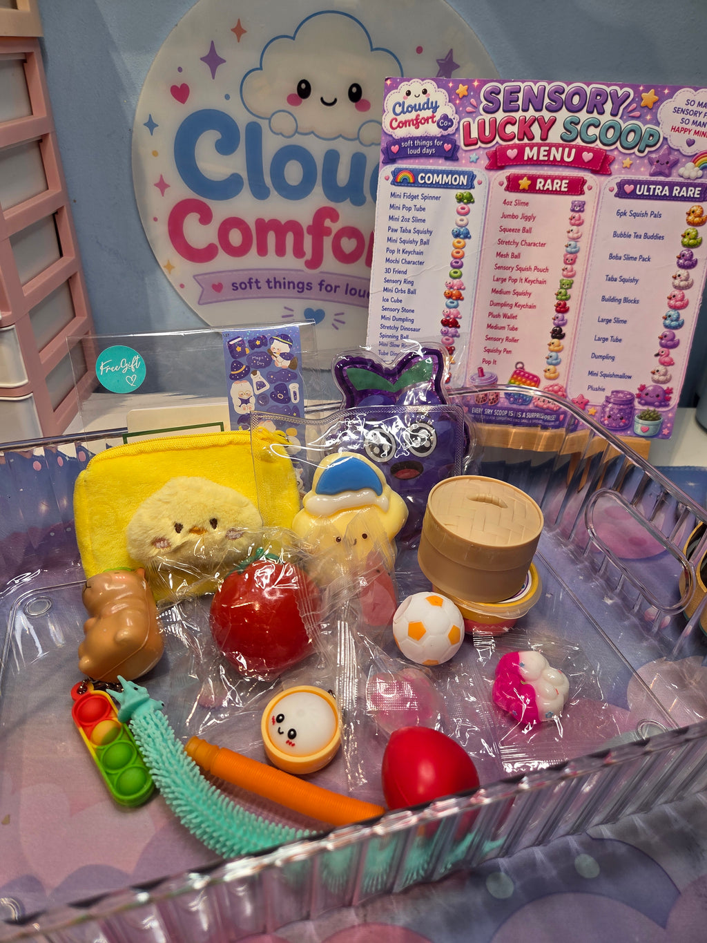 Sensory Lucky Mini Scoop - Slime & Fidget Mystery Scoop