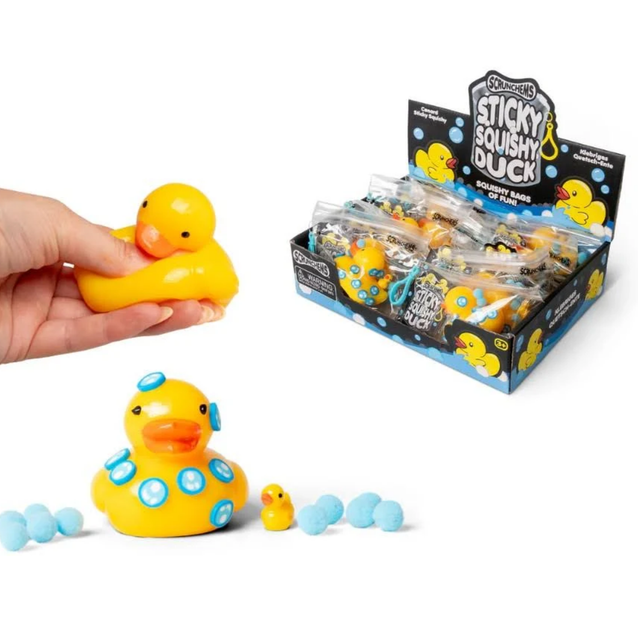 Sticky Squishy Duck - Taba Sensory Squeeze Toy