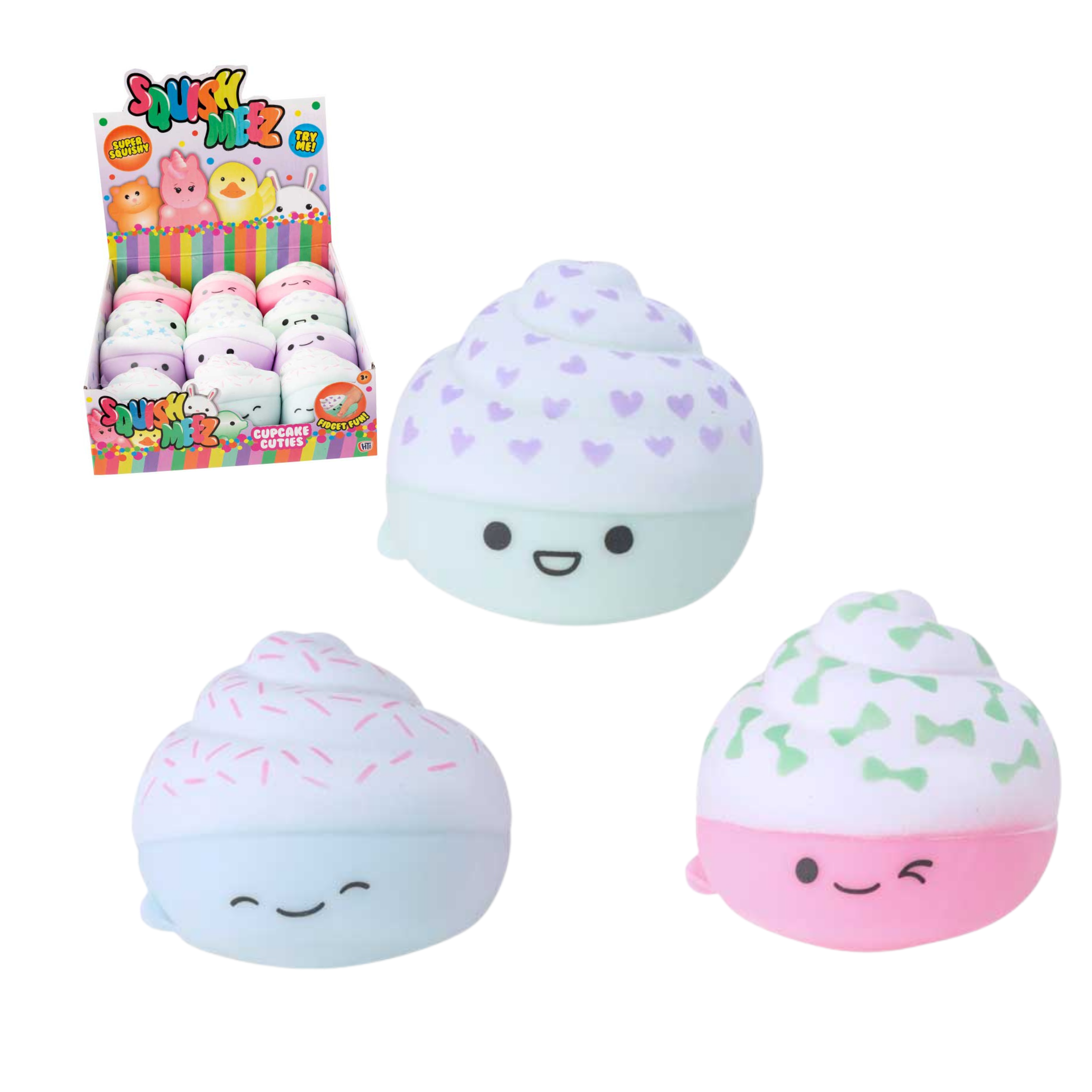 Cute Cupcake Sensory Toy - Sand Filled Squishy
