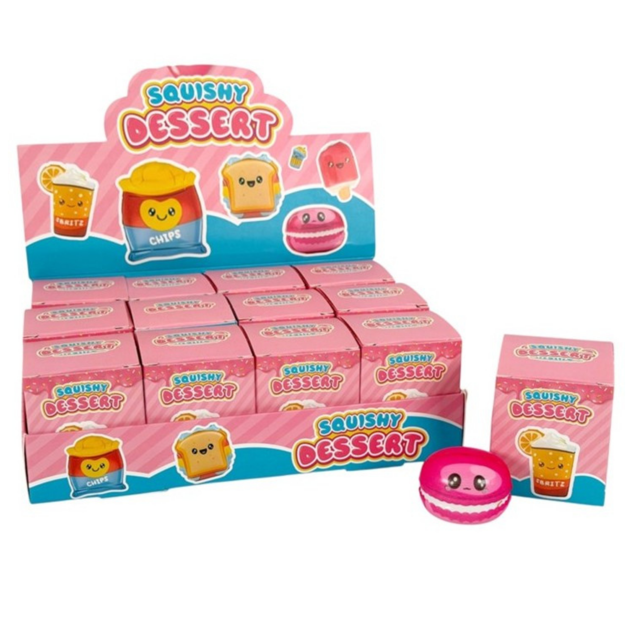 Dessert Squishy Toy - Kawaii Sensory Fidget