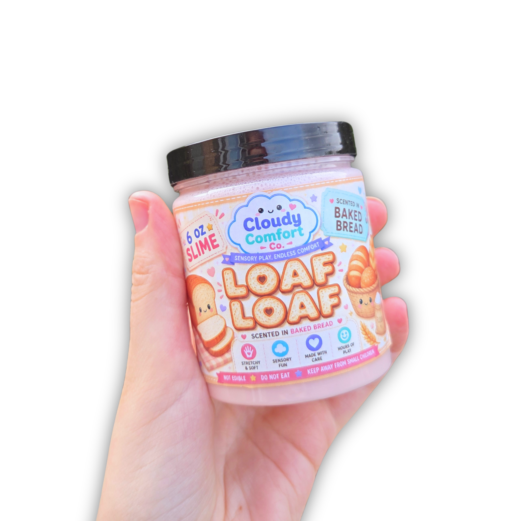 Loaf Loaf Slime - Fresh Bread Scented Slime
