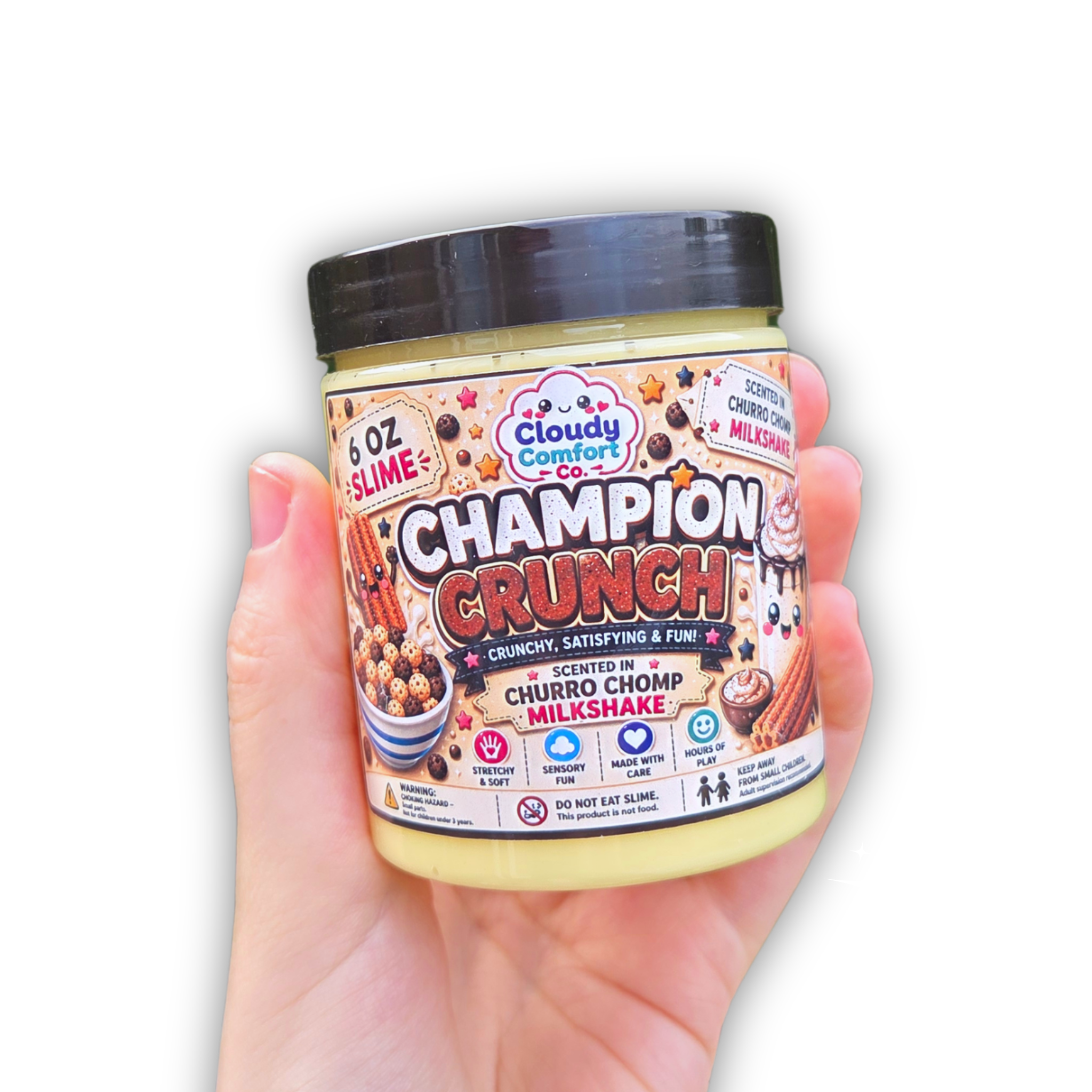 Champion Crunch Slime - Glossy Scented Slime