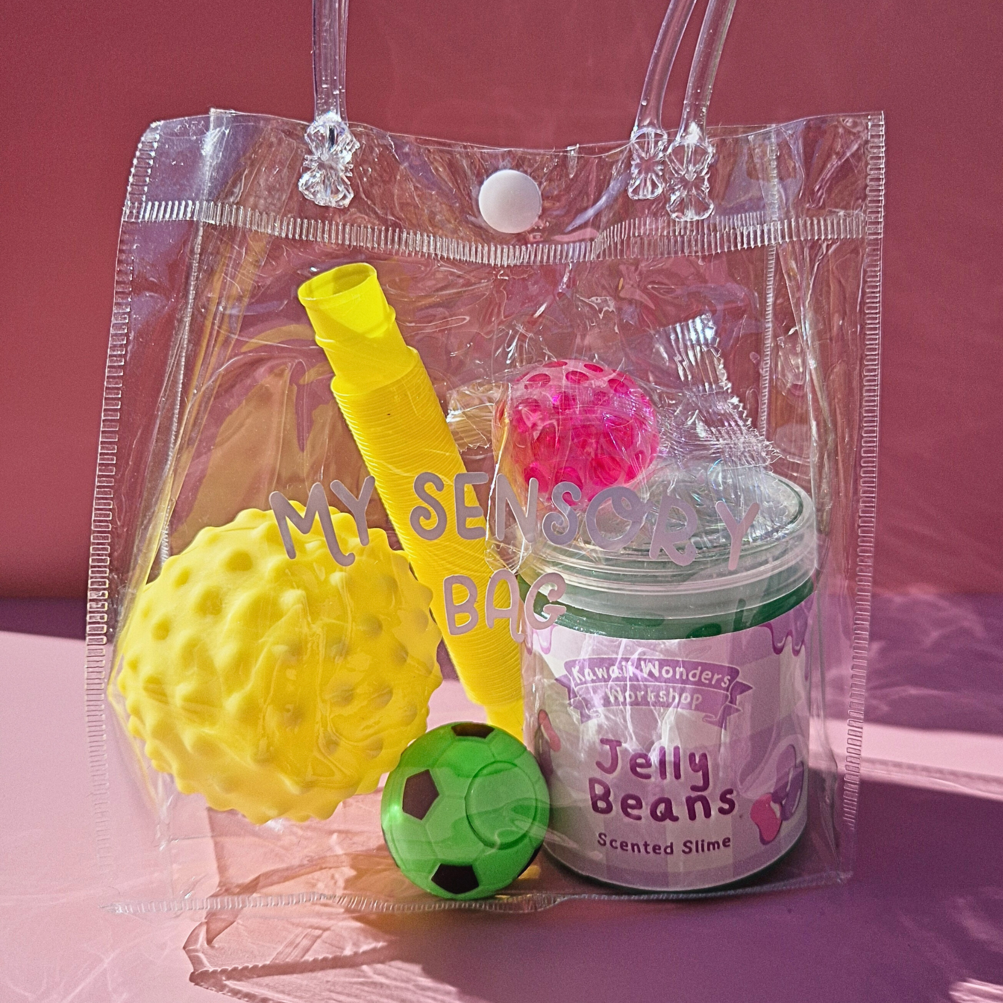 Personalised Sensory Bag - Slime & Fidget Toy Set