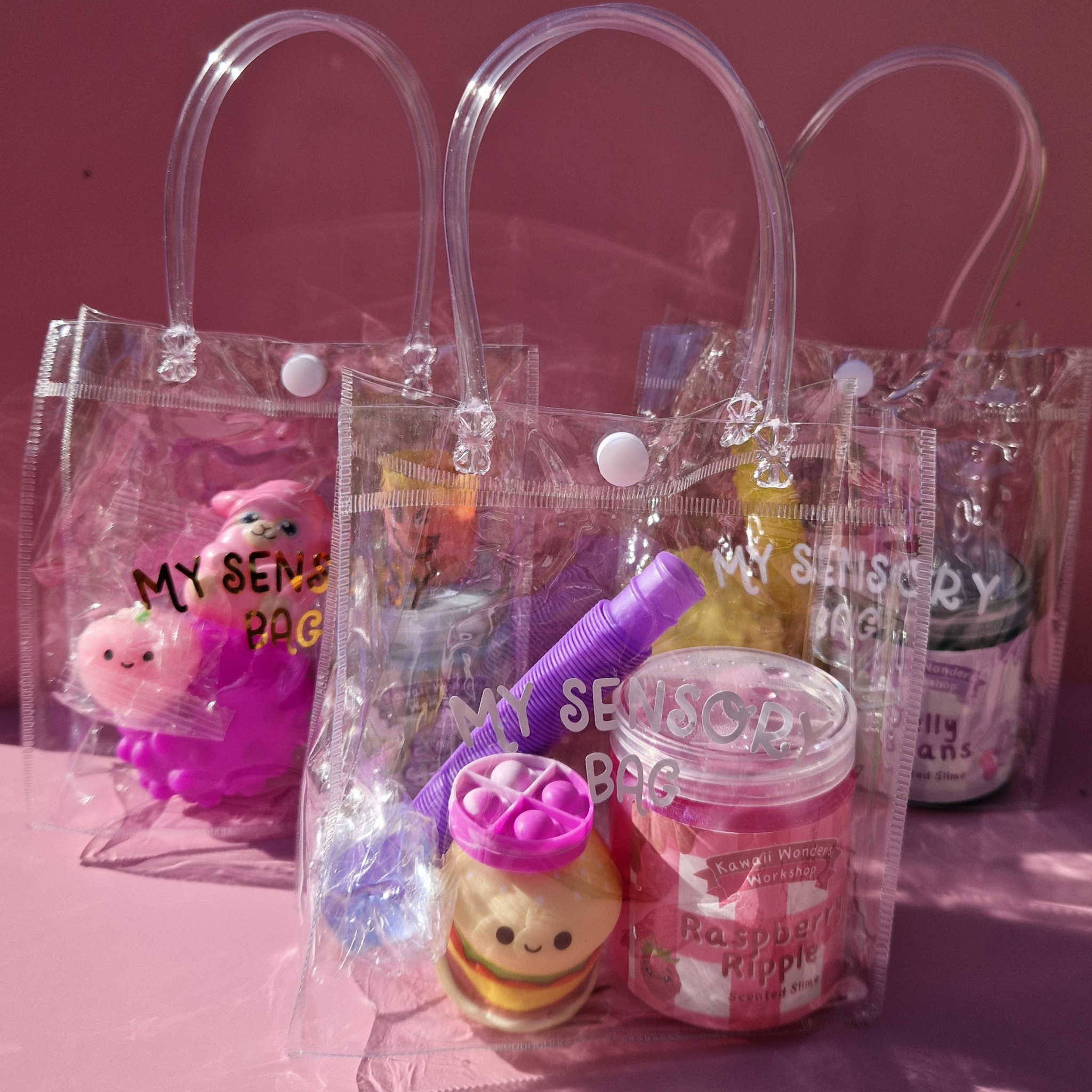 Personalised Sensory Bag - Slime & Fidget Toy Set