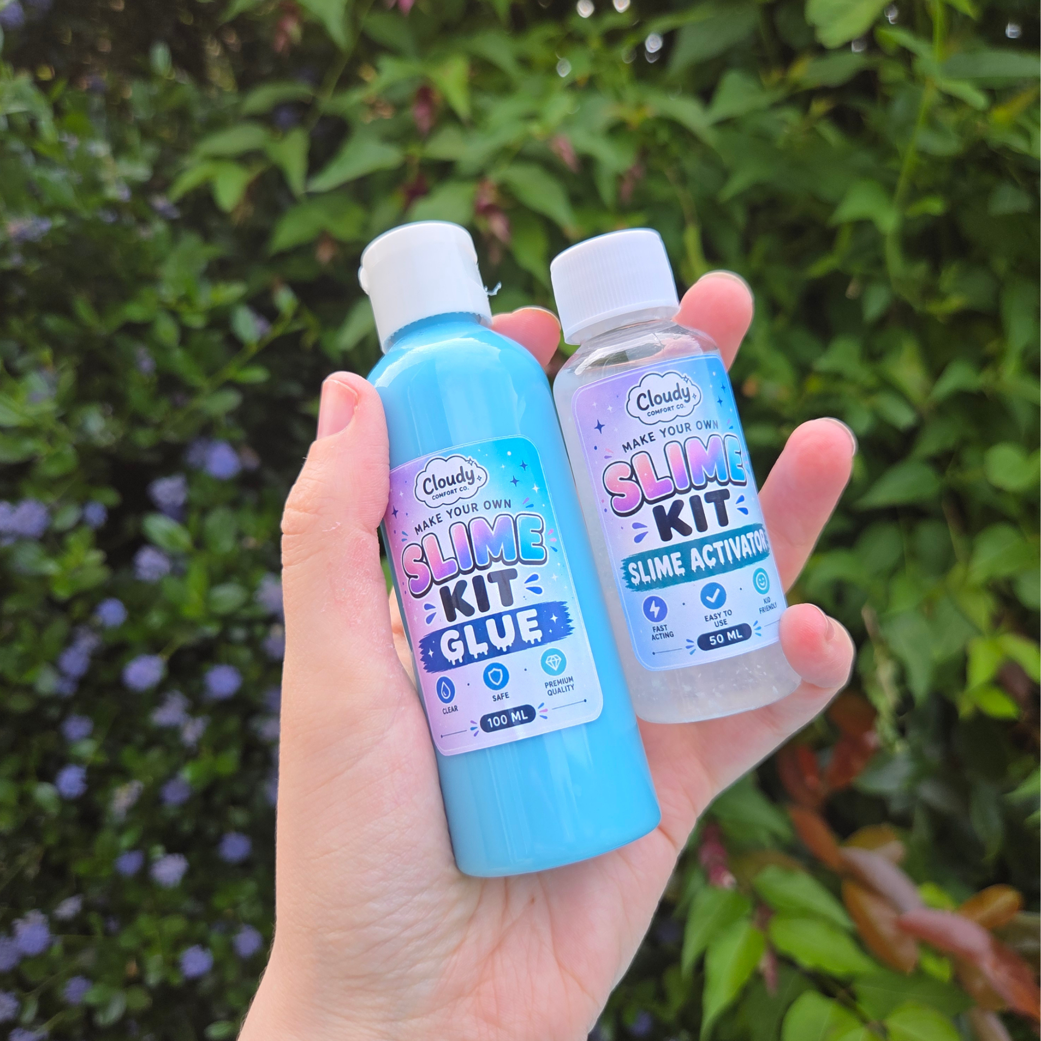 Make Your Own Slime Kit - Ducky Bubble Bath Slime Set