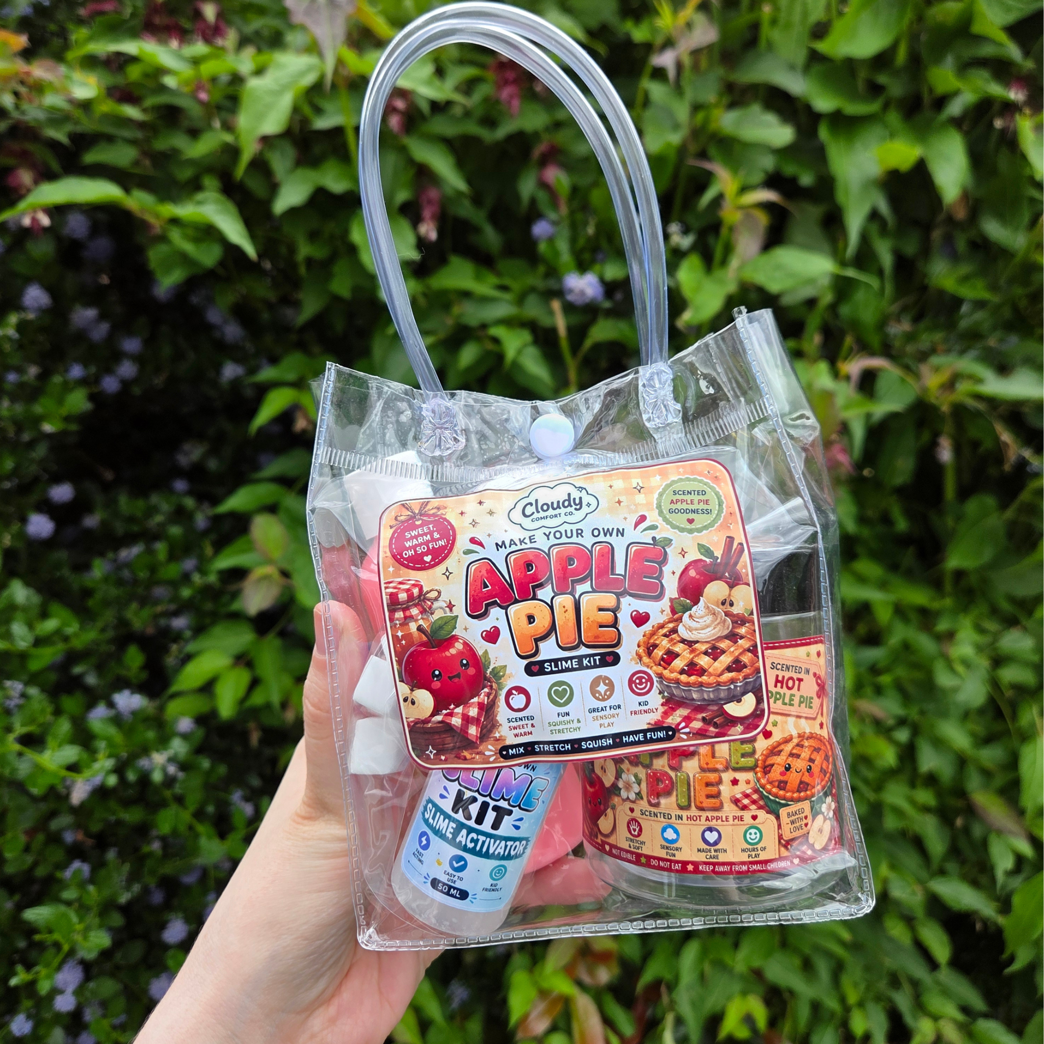 Make Your Own Slime Kit - Apple Pie Slime Set