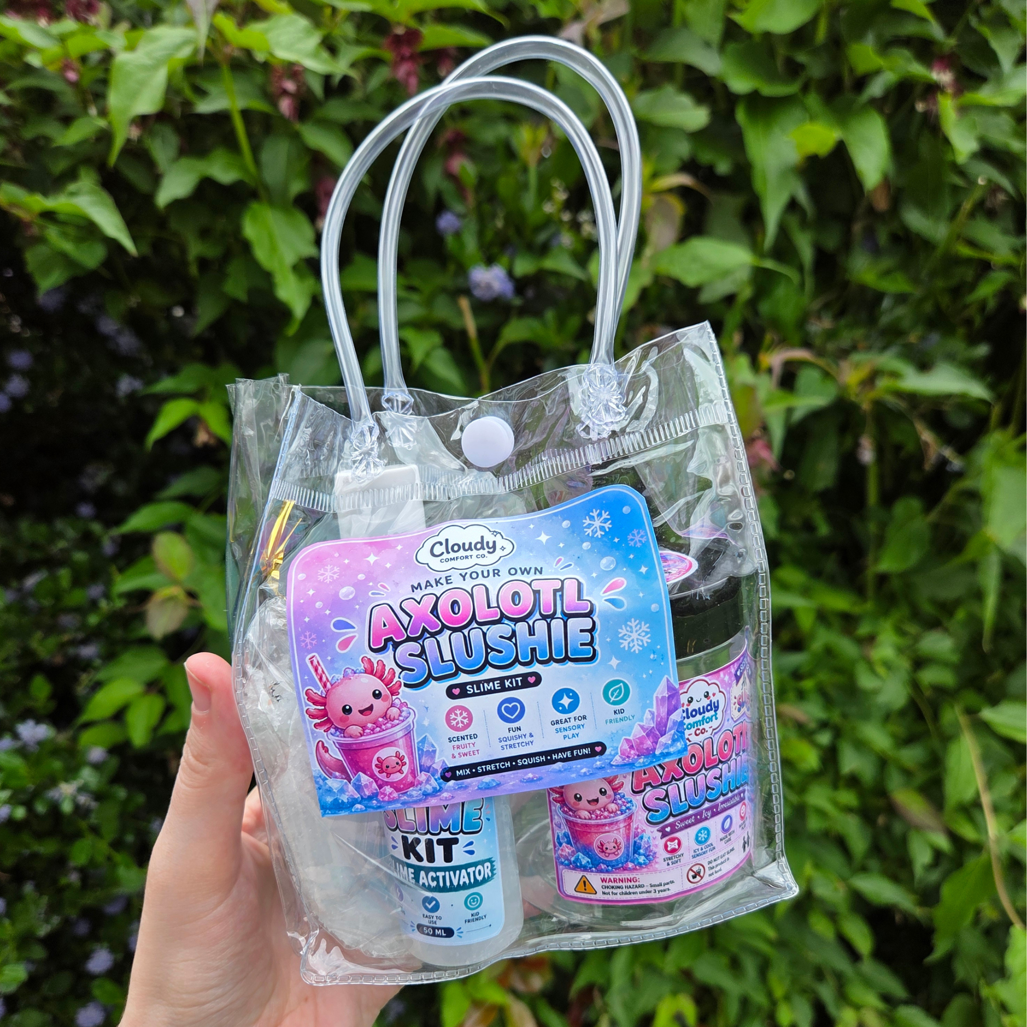 Axolotl Slushie Make Your Own Slime Kit - DIY Slime Kit