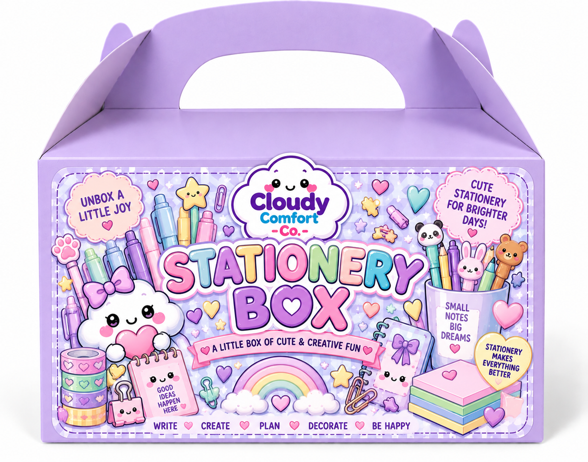 Mini Mystery Stationery Box – 5 Kawaii Stationery Surprises