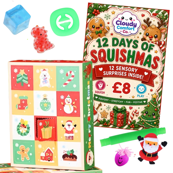 12 Days of Squishmas Sensory Advent Calendar – 12 Fidget & Squishy Surprises